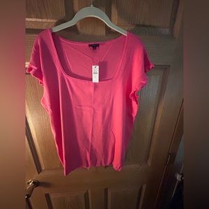 Talbots cotton cap sleeve light sweater